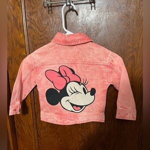 Minnie Mouse denim jacket size 3t